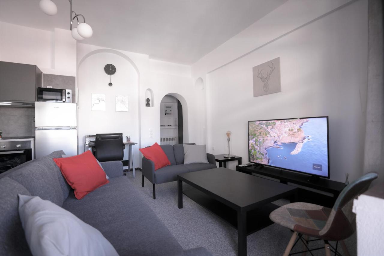 Modern 2 Bedroom Apartment Next To Metro - Marousi Athen Exterior foto